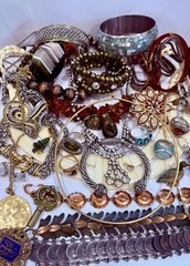 Vintage Estate Costume Jewelry Lot! AVON, MONET and more!