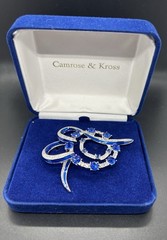 Camrose & Kross Jacqueline Bouvier Kennedy Jewelry Brooch Reproduction COA