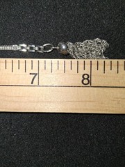 Vintage 1950s ELCO Sterling ID Bracelet With Tassel, Never Engraved