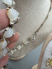 VTG 6 Lot Of Thermoset 6 Bracelets,3 Necklaces And 5 Pair Of Earrings,3 Pins