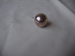 VINTAGE 1970-80s 3D CHIME BALL STERLING SILVER 925 PENDANT