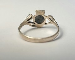 Unique Vintage Solid 925 Sterling Silver “Perched Owl on a Branch” Size 9 Ring
