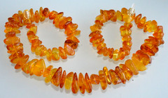 48gr RUSSIAN SOVIET BALTIC AMBER BEAD NECKLACE 琥珀 BRACELET STONE PENDANT EARRING