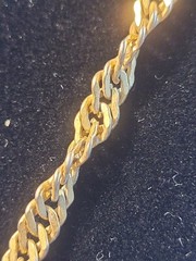 Vintage Gold Toned Chain Only 30″ No Markings Classic Add Pendent Or Plain