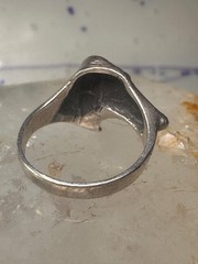Dachshund ring size 5.25 mini dachshund dog head band sterling silver women gir
