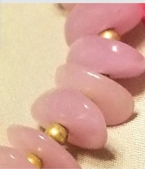 Hobe Necklaces,3 Original Tag, Gemstones, Amethyst 15″, Quartz, 17″ Pink, Green