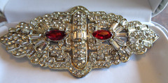 UNCAS 1930s Art Deco Brooch
