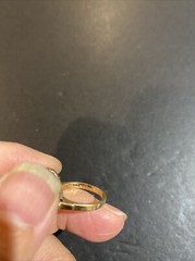 Antique 14K YELLOW GOLD OPAL RING SIZE: 4