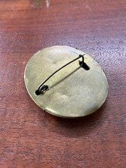 Antique 1920s Art Deco Flapper Girl Celluloid Brooch