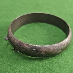 Vintage Sterling Silver Cuff Bracelet 7.5in 19.3g I595