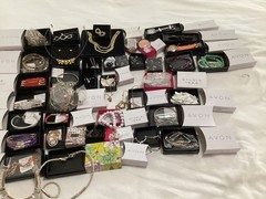 Vintage AVON Jewelry Lot In Original Boxes 39 pieces 3#8 ozs 2014 -2022