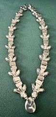 FABULOUS BRIGHT CRYSTALS RHINESTONES NECKLACE BY DESIGNER MARIE FERRA GORGEOUS