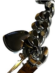 Speidel id Bracelet Vintage Karin and Brad On Back 7” Stainless