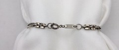 Vtg Michael Anthony Sterling Silver Panther Bracelet signed 7”-6-1/2” / 10.45g