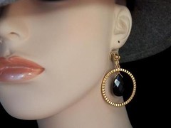 Showy More Modern Gold Tone Hoop Earrings 836m