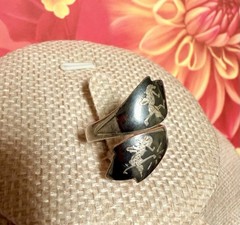 Siam Sterling Silver Vintage Ring Size 5 1/2