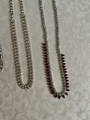 Vintage Lot of (7) Rhinestone & (1) Pearl Jewelry Pieces