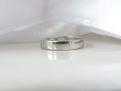Berricle Sterling Silver 925 Baguette CZ Channel Set Vintage Band Ring Size 7