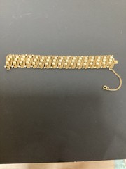 STUNNING FRANCOIS Bracelet Gold Tone Francois by Coro Jewelry