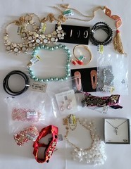 17 Pieces JEWELRY LOT $3.82 A Piece Retails over $350 INC, Charter Club LOT #1