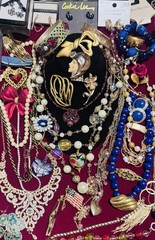 Vintage High End Costume Jewelry Trifari Jackie Kennedy BSK Emmons Gerrito Liz