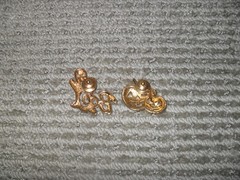 Vintage 1990 AVON Halloween Pins Boo Ghost Rhinestone Eyes + Jack-o-lanterns