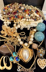 Vintage Estate Costume Jewelry Lot! SARAH COV, NAPIER and more!