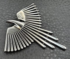 VTG Large JJ Phoenix Brooch Thunderbird Southwest Style Silver Tone Modernist
