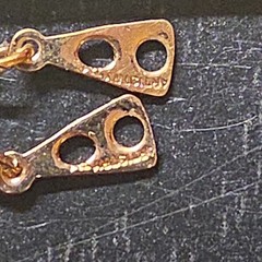 Lot of 2 Yellow Gold Bracelets & 2 Pairs of Earrings. Vintage Amway Artistry