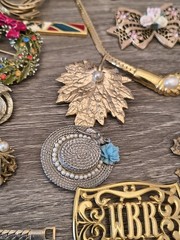 Vintage Estate Lot Designer Signed Jewelry BSK Lisner Kramer Weiss Coro + 69pc