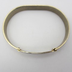 Vintage ID Bracelet Two Tone Not Engraved