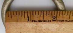 Vintage Manilla Currency Cuff Bracelet ~ Bronze Brass Copper Alloy ~ Tribal