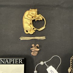 Large Lot Vintage Costume Jewelry Napier Monet Trifari Joan Rivers Heidi Klum ++