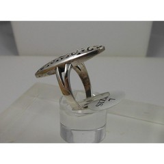 1990’s Sterling Silver Statement Tribal Boho Ring Size 7