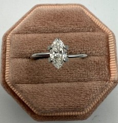 0.66ct F-VS2 Marquise Cut Loose Diamond GIA Cert.