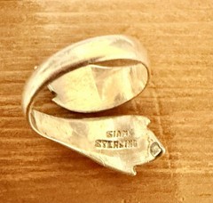 Siam Sterling Silver Vintage Ring Size 5 1/2