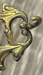Antique Jewelry Vintage Necklace Pendant Pocket Watch Fob Gold Dolphin Charm