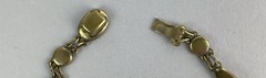 Vtg 50s AMITA 24K Sterling Silver inlay Butterfly Damascene Japan Necklace 20″
