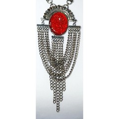Erica Lyons – Gunmetal Chain Pendant Necklace