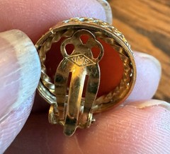Vintage 1-20/ 12K Gold Filled Intaglio Cameo Set Tested
