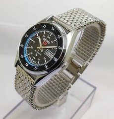 Vintage Seiko 5 Automatic Men’s Wrist Watch, Day,Date Stainless steel band