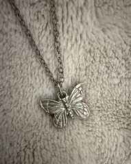 Sterling Silver Butterfly Necklace
