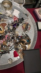 Jewelry Large lot Many Lbs of wearable Costume/Vintage fashion accessories