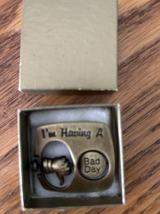 Vintage JJ Jonette I’m Having A Good/Bad Day Brooch