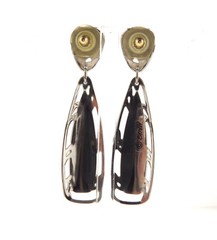 Berebi Enamel Dangle Earrings Gold tone
