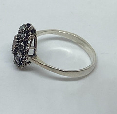 Vintage rings, silver 925, size 8.25 Weight 2.28 g. Women’s jewelry.