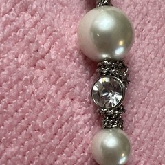 VINTAGE GIVENCHY NECKLACE (CIRCA 1990s-early 2000s), QUALITY FAUX PEARLS CRYSTAL