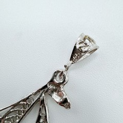 Vintage 925 Sterling Silver Filigree Nautical Sailboat Charm Pendant