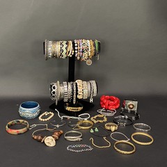 Vintage Modern Fashion Designer Jewlery Lot 3 Lb Marc Jacobs Cuff Bangle U53