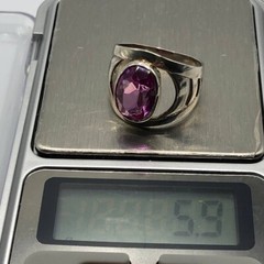Vintage Soviet Silver Ring Size 9 Women’s Jewelry